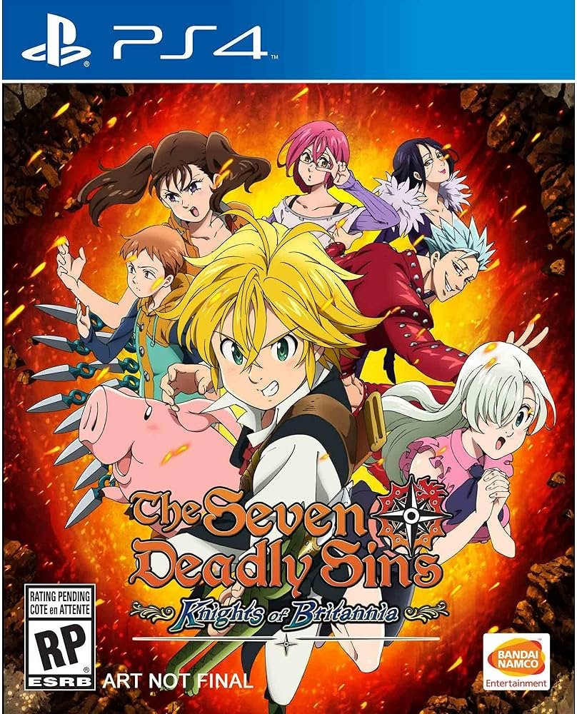 The Seven Deadly Sins Knighs of Britannia PS4