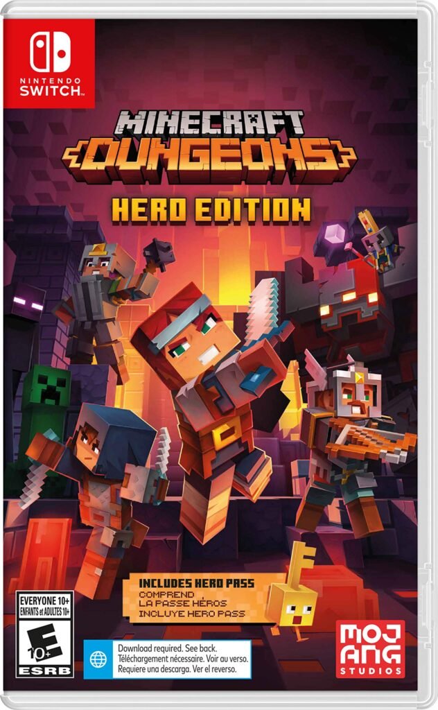 Minecraft Dungeon Hero Edition  SWITCH (seminovo)