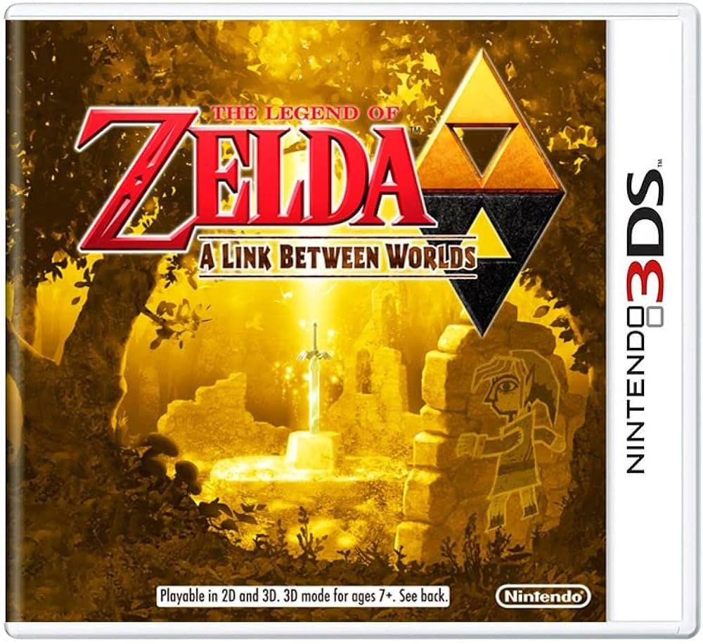 The Legend of Zelda A Link Between Worlds 3DS (seminovo)