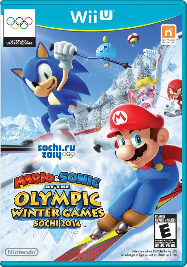 Mario & Sonic at the Sochi 2014 Olympic Winter Wii U (seminovo)