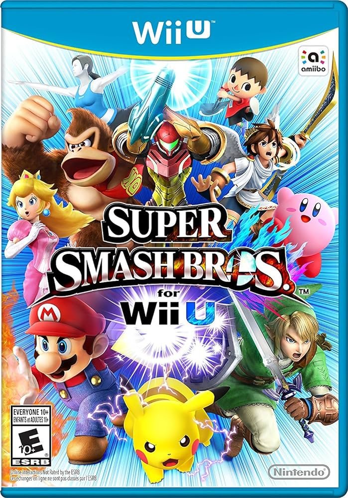 Super Smash Bros Wii U (seminovo)