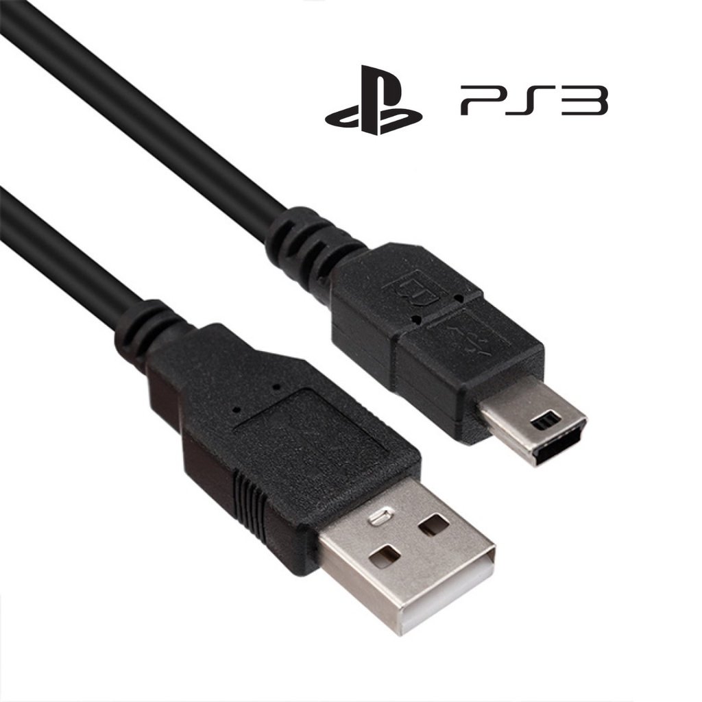 Cabo USB Carregador do controle PS3 (seminovo)