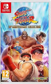 Street Fighter 30th Anniversary Collection SWITCH (seminovo)