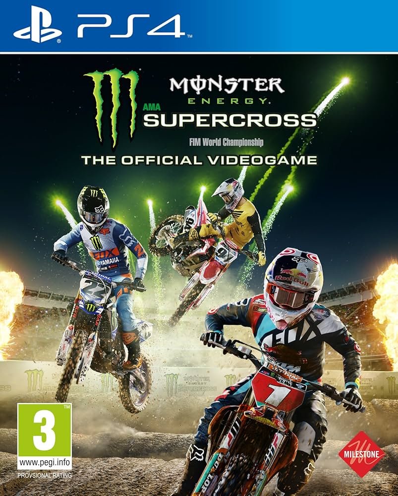 Monster Energy Supercross – The Official Videogame PS4 (seminovo)