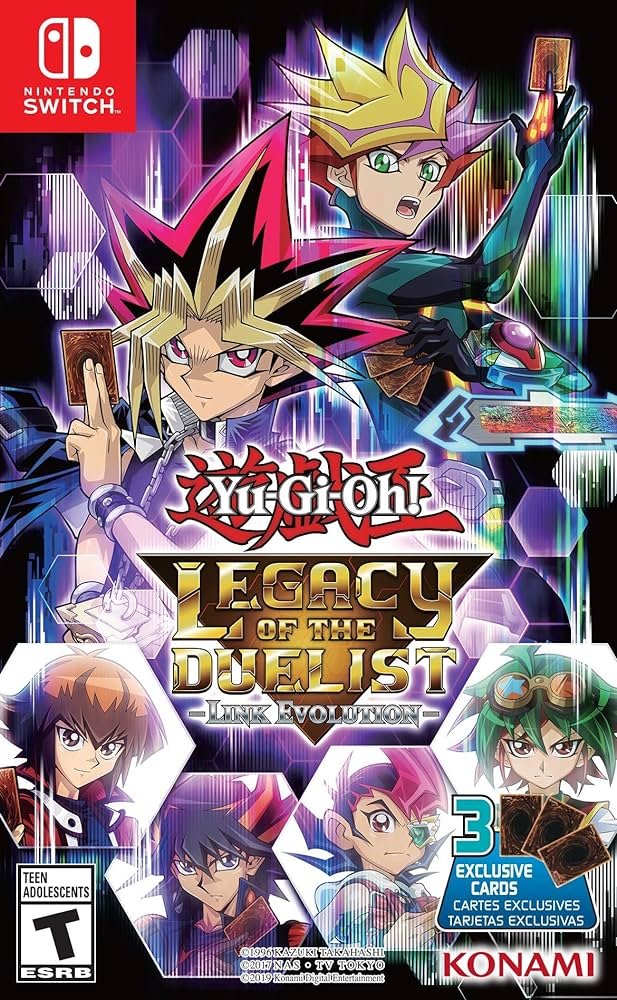 Yu-Gi-Oh! Legacy of The Duelist Link Evolution SWITCH (seminovo)