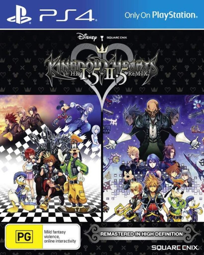 Kingdom Hearts 1.5 + 2.5 HD ReMIX PS4 (seminovo)