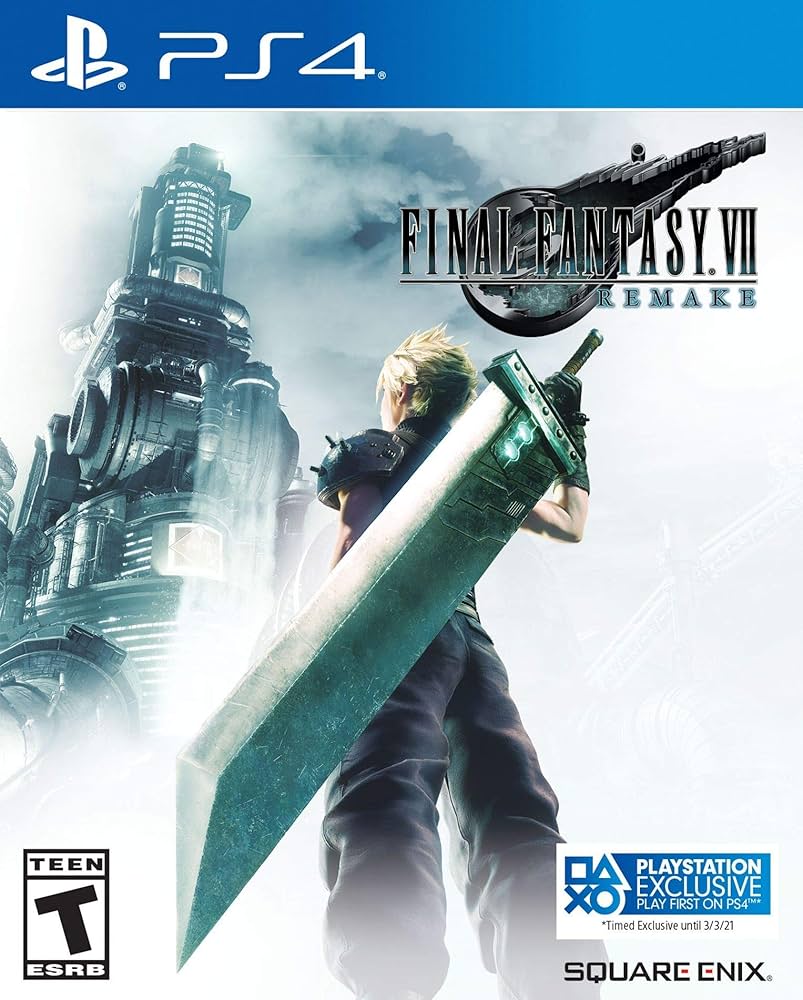 Final Fantasy 7 Remake PS4 (seminovo)