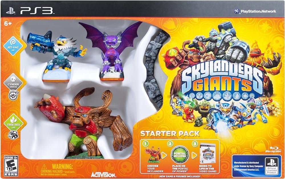 Skylanders Giants Starter Pack PS3 (seminovo)