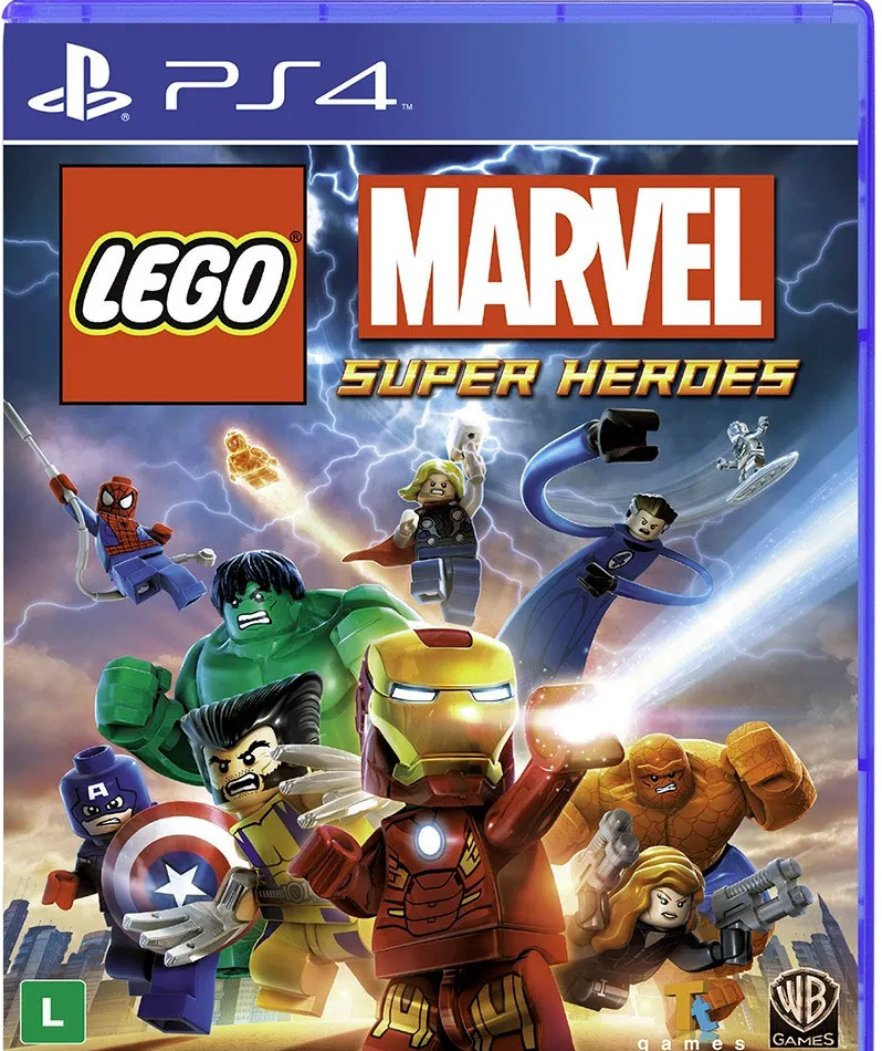 Lego Marvel Super Heroes PS4 (seminovo)