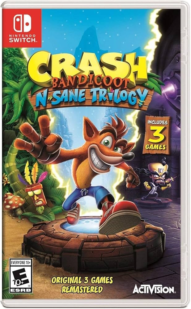 Crash Bandicoot N Sane Trilogy SWITCH