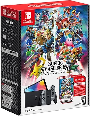 Nintendo Switch Smash Bros OLED