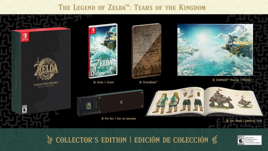 Zelda Tears Of The Kingdom Collector’s Edition