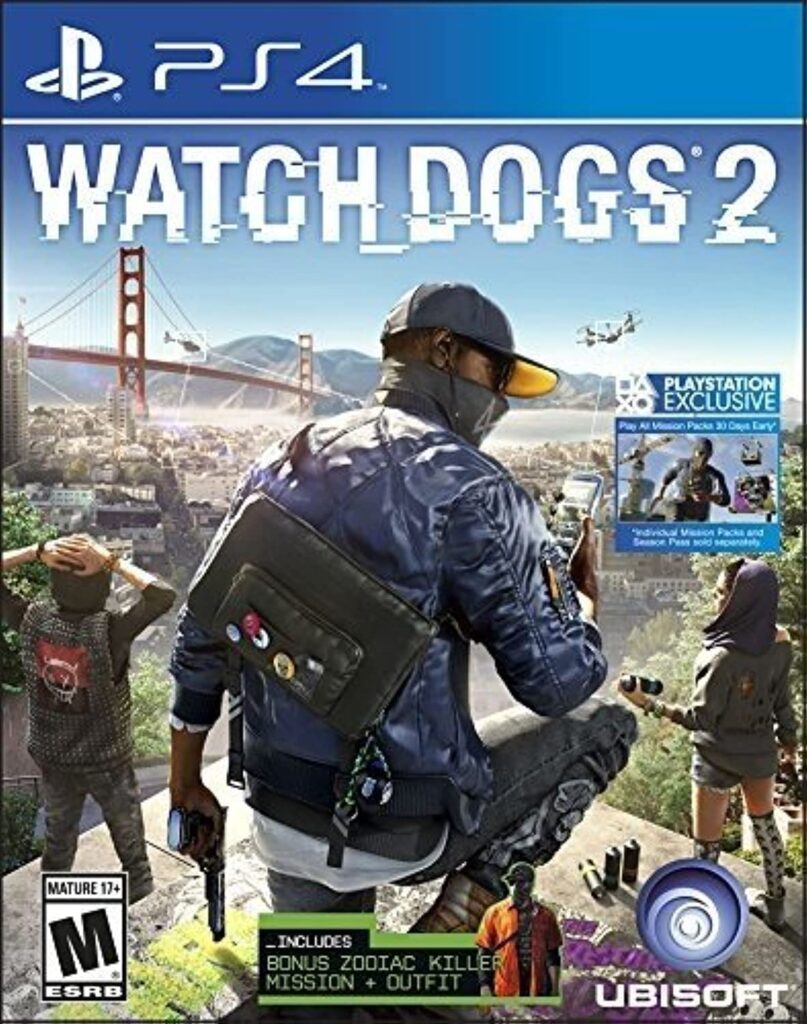 Watch Dogs 2 PS4 (seminovo)