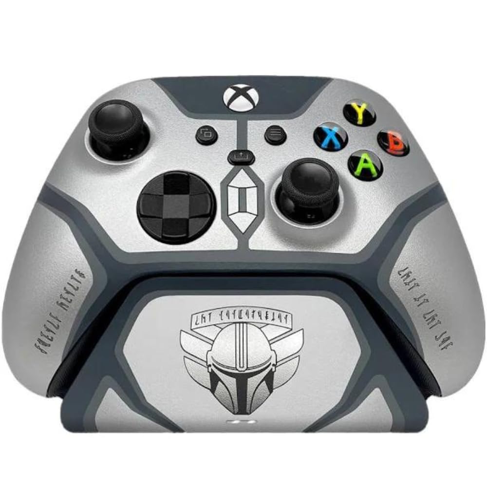 Controle Star Wars Mandalorian + Base Carregadora XBOX Series (seminovo)