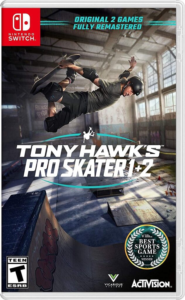 Tony Hawk’s Pro Skater 1+2 SWITCH (seminovo)