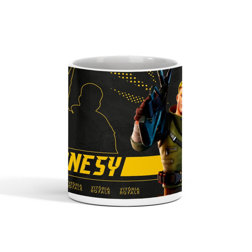 Caneca Temática Fortnite – Jonesy