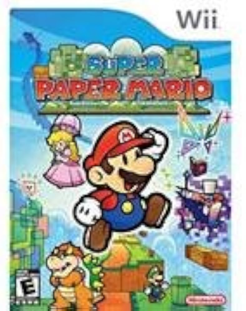 Super Paper Mario Wii (seminovo)