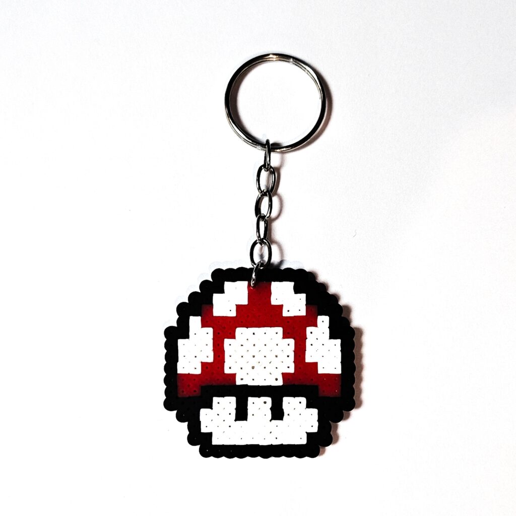 Chaveiro Mario – Cogumelo Vermelho