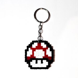 Chaveiro Mario - Cogumelo Vermelho