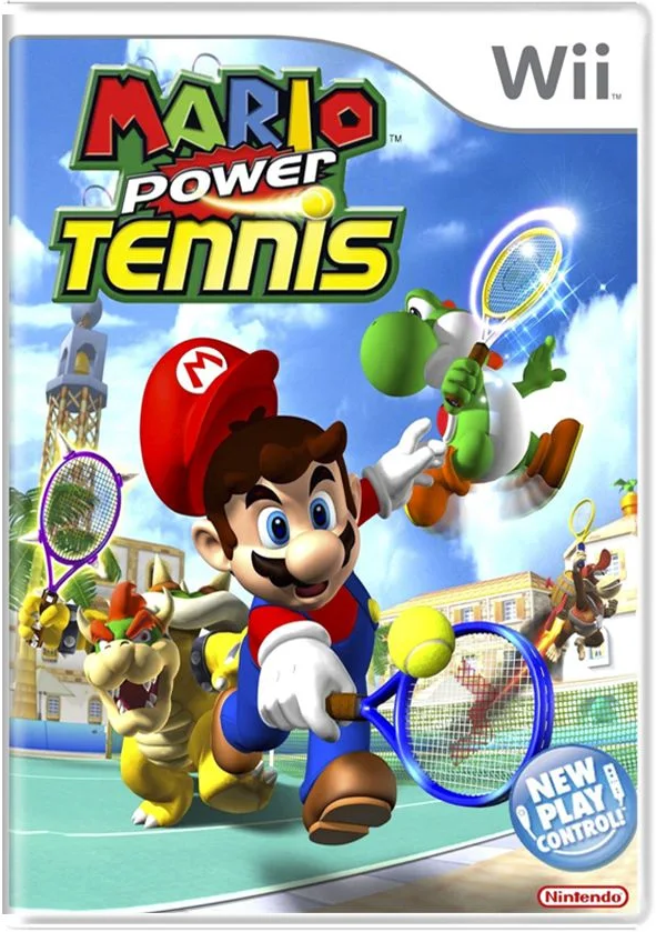 Mario Power Tennis Wii  (seminovo)