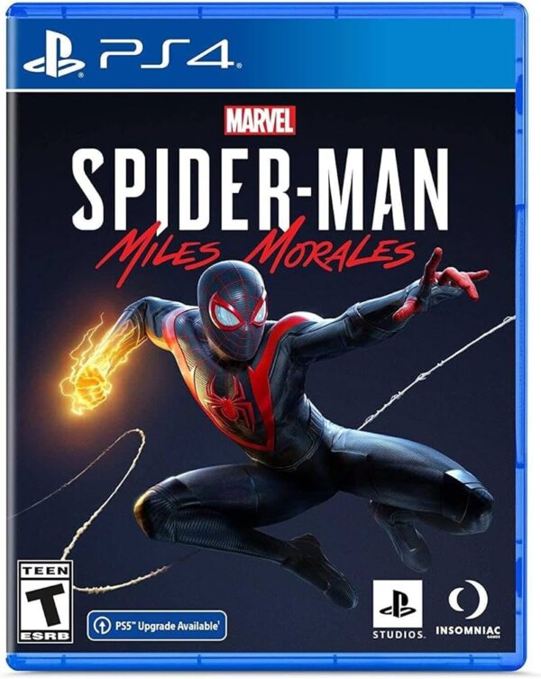 Marvel's Spider Man Miles Morales PS4 (seminovo)