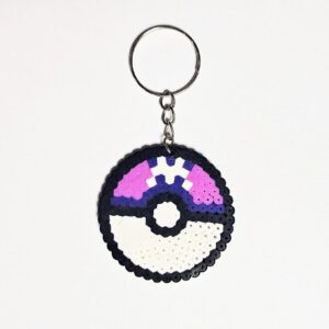 Chaveiro Pokemon - Pokebola Roxa
