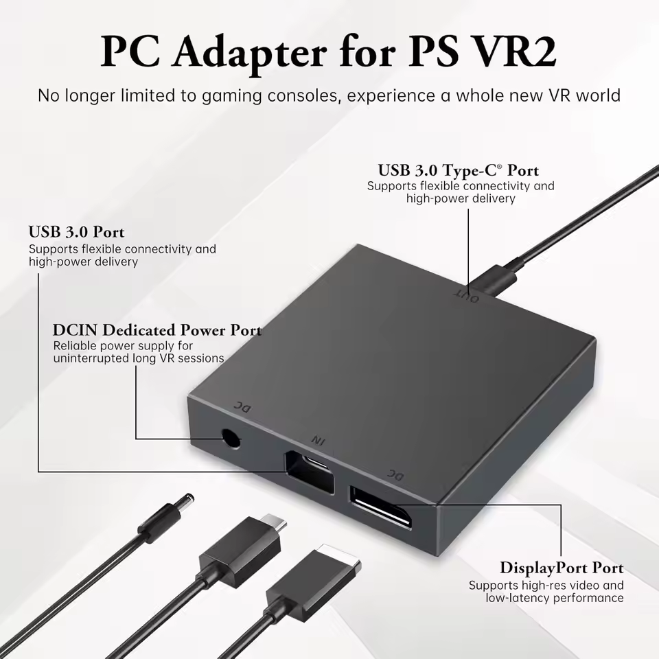 Adaptador de PSVR para PC (seminovo)