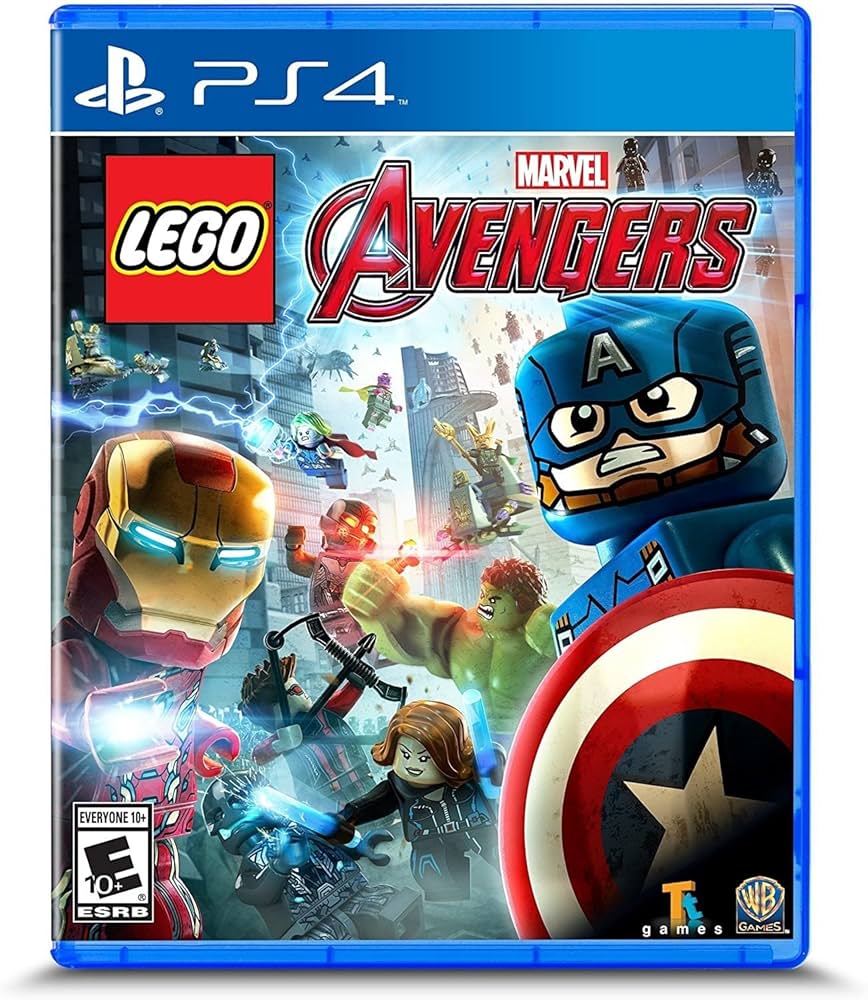 Lego Marvel Vingadores PS4 (seminovo)