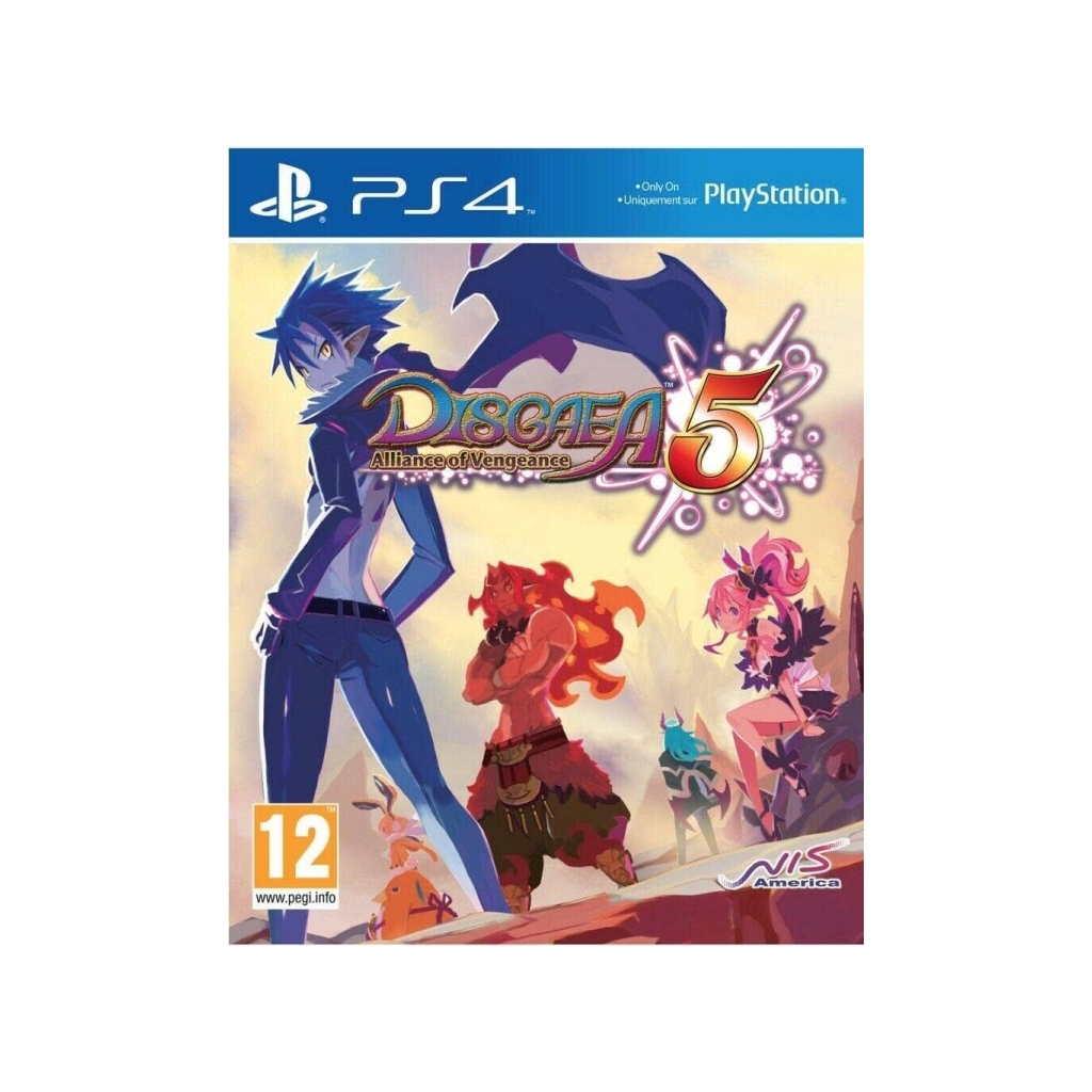 Disgaea 5 Alliance Of Vengeance PS4 (seminovo)