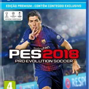 PES 18 Pro Evolution Soccer 2018 PS4 (seminovo)