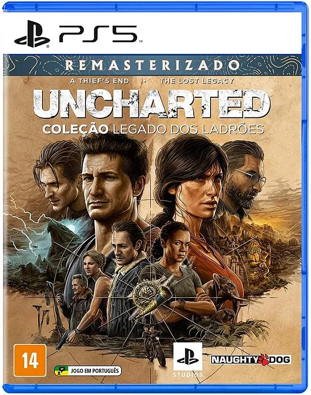 Uncharted Coleção Legado dos Ladrões PS5 (seminovo)