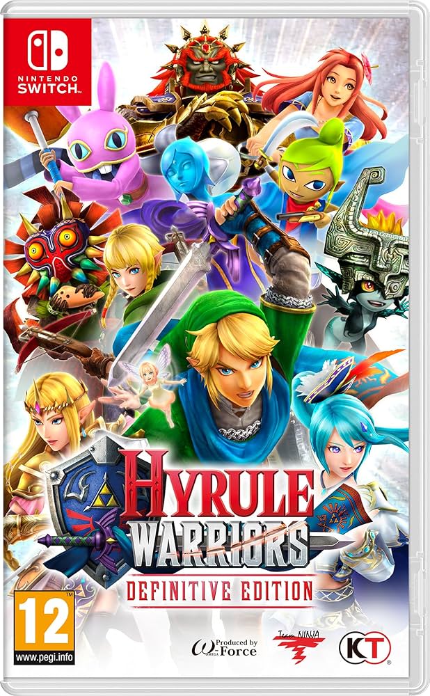 Hyrule Warriors Definitive Edition SWITCH (seminovo)