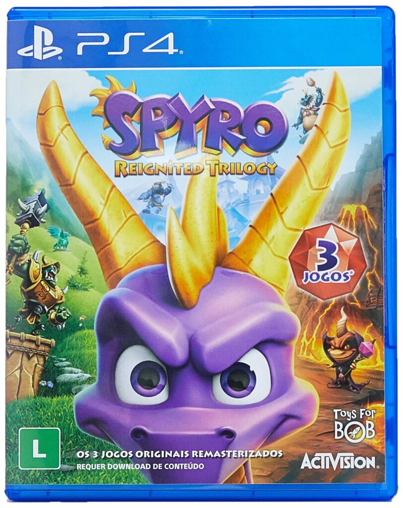 Spyro Reignited Trilogy PS4 (seminovo)