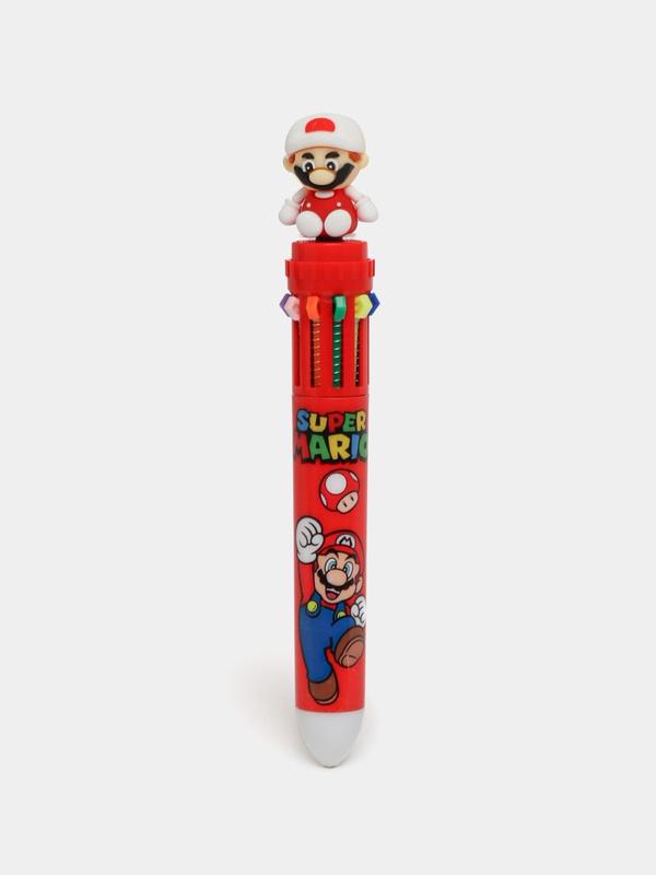 Caneta Mario Bros Luigi 10 Cores