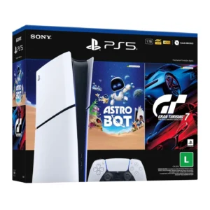 Playstation 5 Slim - Versão Mídia Digital + 2 Games