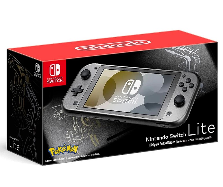 Nintendo Switch Lite Dialga Palkia Edition DESBLOQUEADO (seminovo)