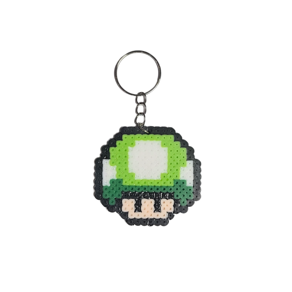 Chaveiro Mario – Cogumelo Verde