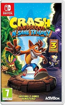 Crash Bandicoot N Sane Trilogy SWITCH (seminovo)