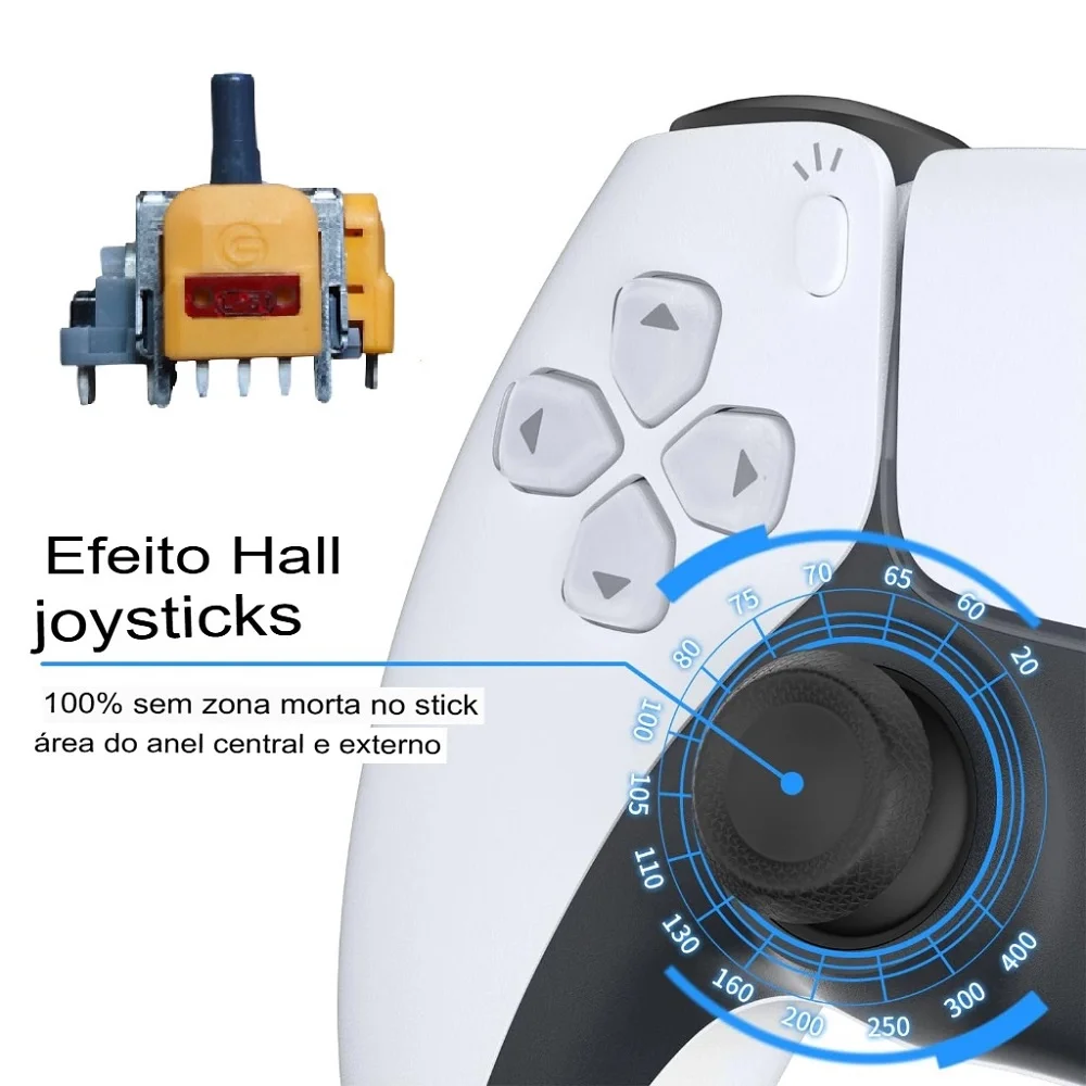 Controle Dual Sense PS5  com Hall Effect (seminovo)