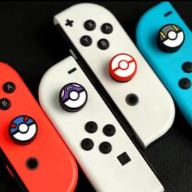 Capa de Silicone Analógico KIT Pokebola – SWITCH