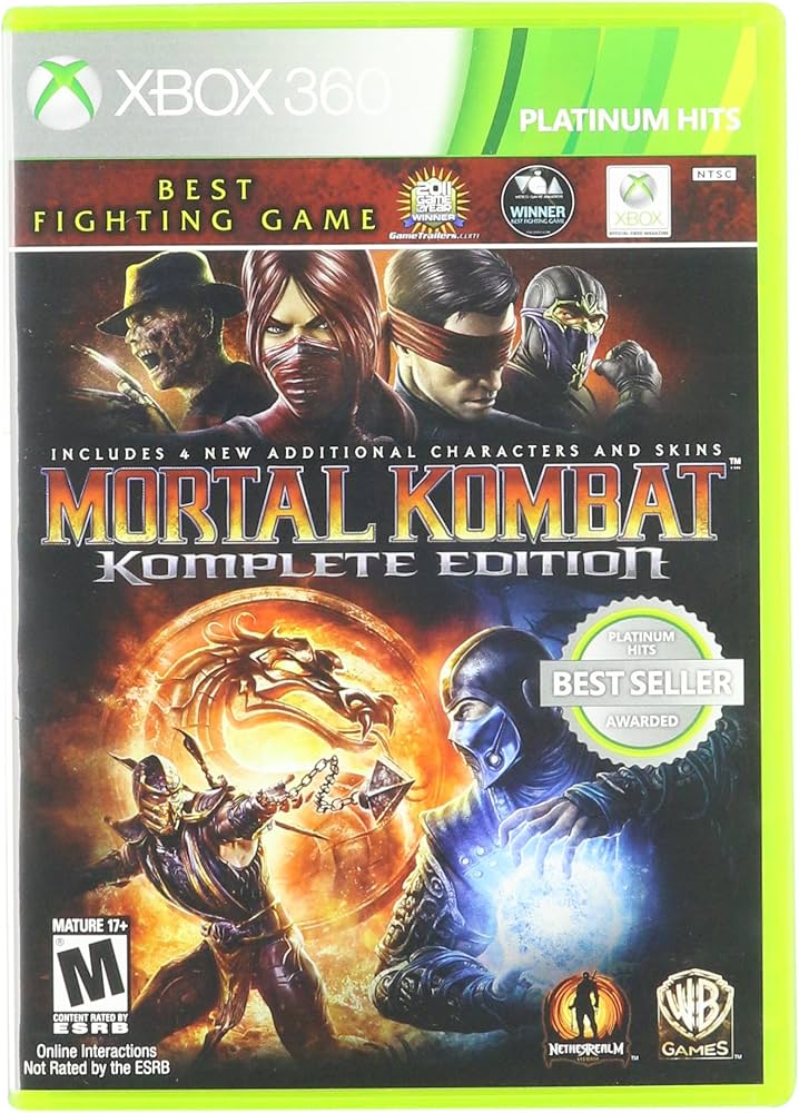 Mortal Kombat XBOX 360 (seminovo)