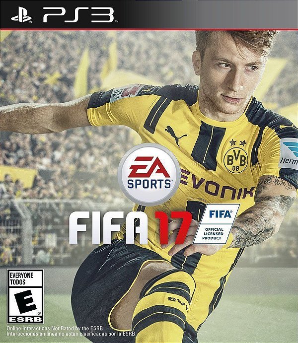 FIFA 17 PS3 (seminovo)