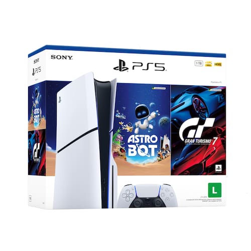 Playstation 5 Slim – Versão Mídia Física + 2 Games