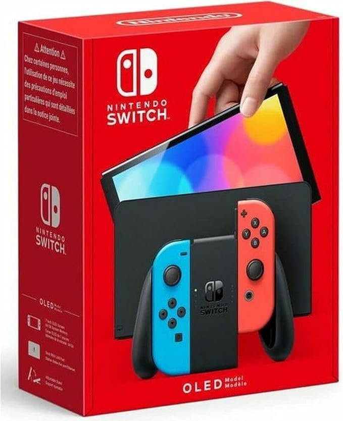 Nintendo Switch OLED Neon DESBLOQUEADO