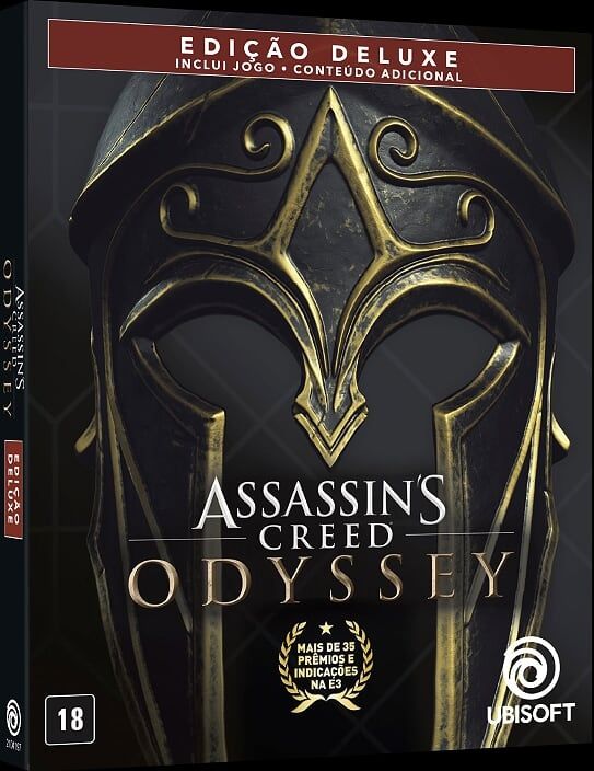 Assassin’s Creed Odyssey Edição Deluxe Steelbook PS4 (seminovo)