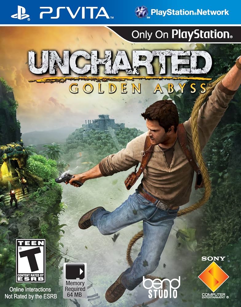 Uncharted Golden Abyss PSVITA (seminovo)