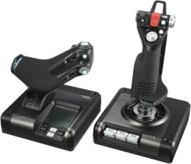 Sistema de Controle de Voo Logitech X52 Professional Hotas (seminovo)