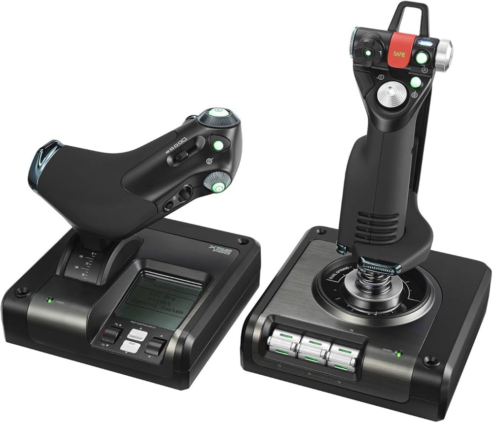 Sistema de Controle de Voo Logitech X52 Professional Hotas (seminovo)