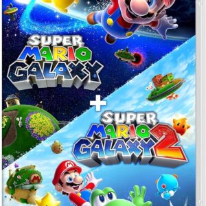 Super Mario Galaxy + Super Mario Galaxy 2 SWITCH (seminovo)