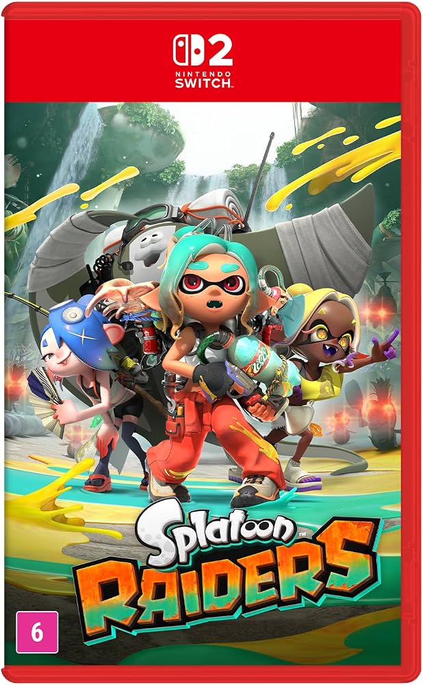 Splatoon Raideirs SWITCH 2 (seminovo)